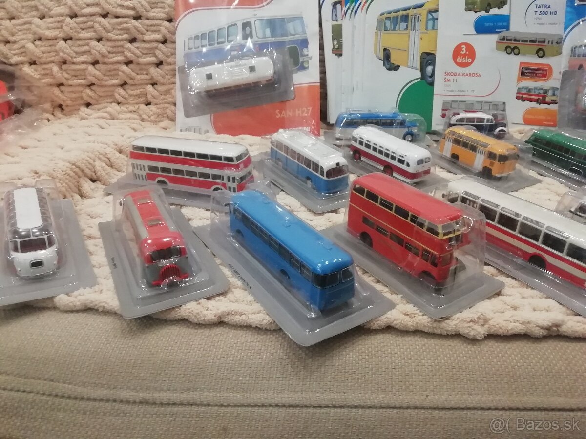 Modely autobusov 1:72