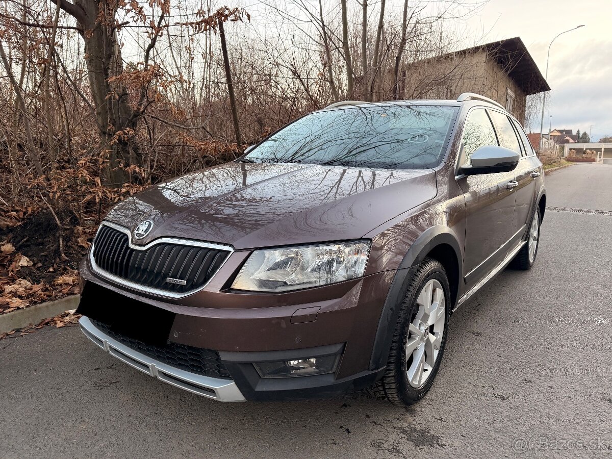 ŠKODA OCTAVIA SCOUT 2.0 TDI 110kW 4x4