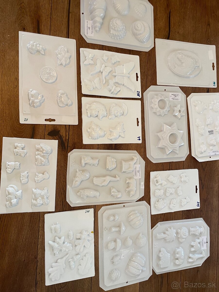 Predam formy na sadrove odliatky