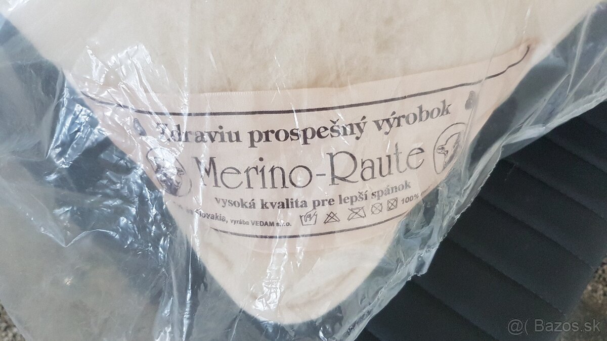 Merino posteľná súprava z ovčieho rúna + darček