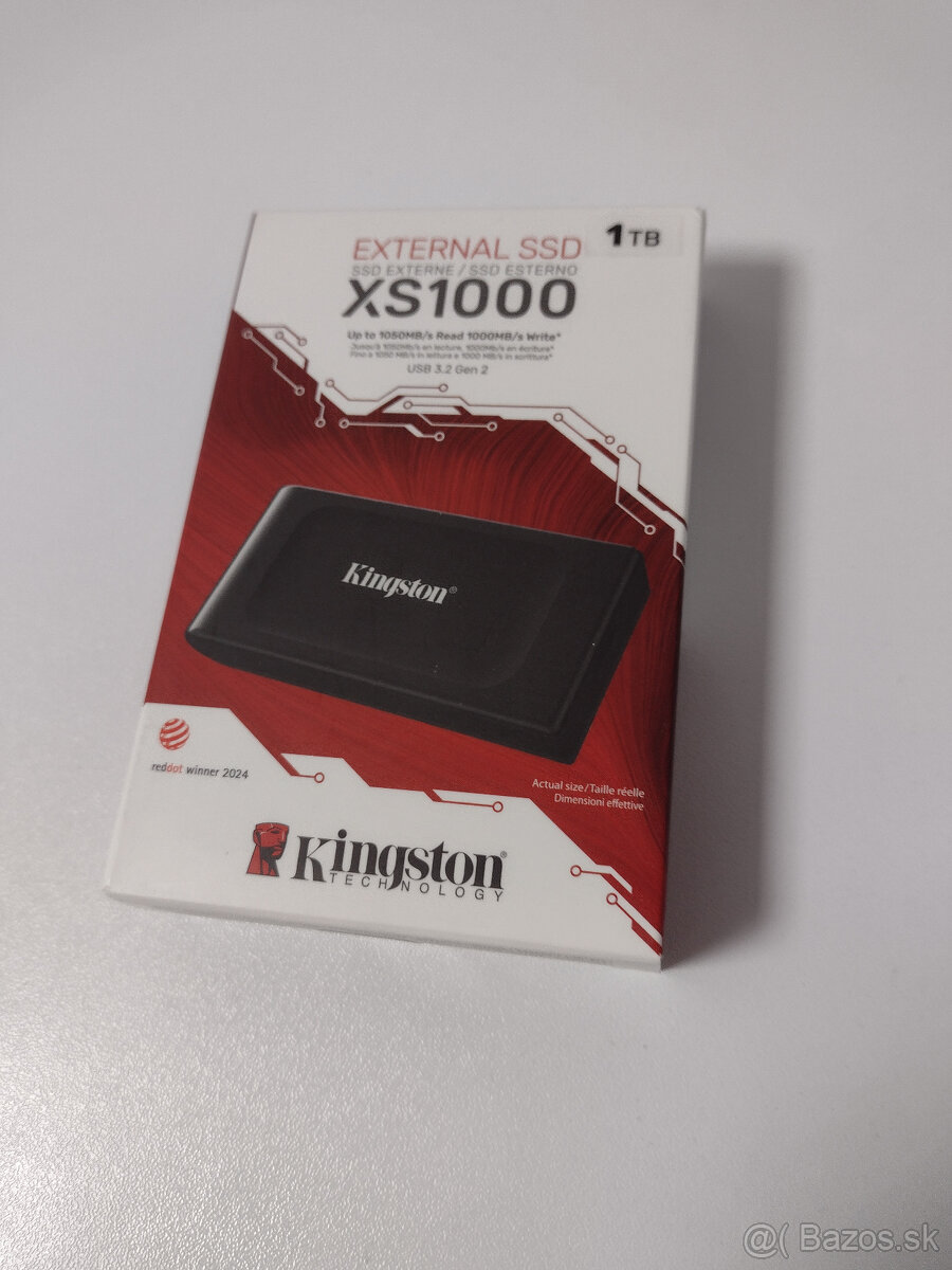 Kingston XS1000 1TB black SSD