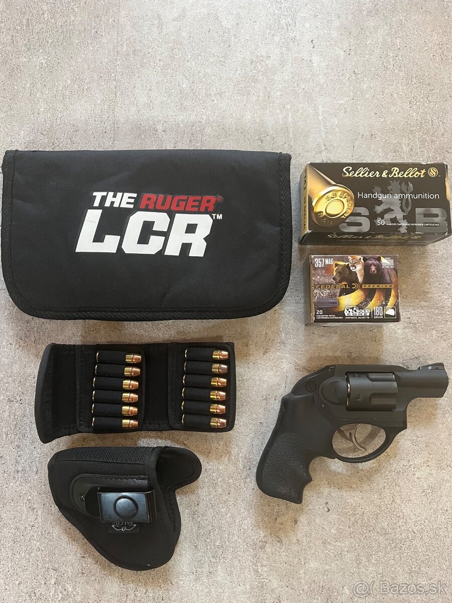 Predám Revolver Ruger LCR 357. Mag