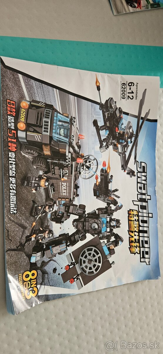 Lego policajné -neskladané nové