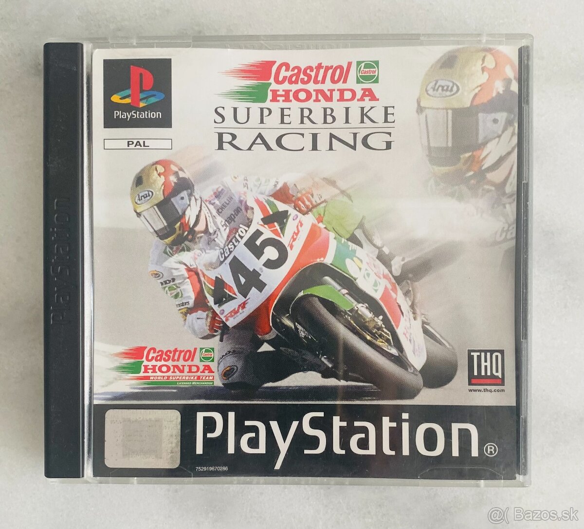 Castrol Honda Superbike Racing Playstation 1 / PS1