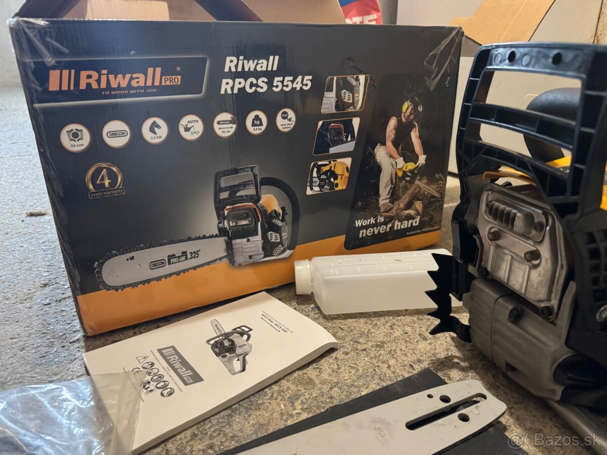 Reťazová píla Riwall Pro RPCS 5545