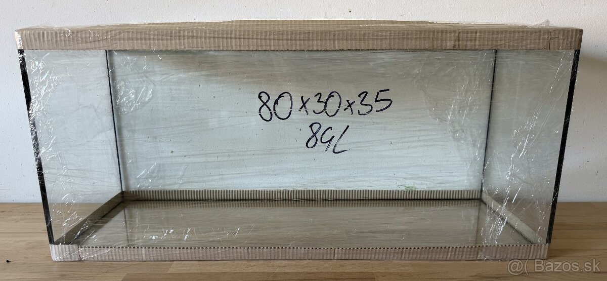 Akvárium 80x30x35 (84 litrov)