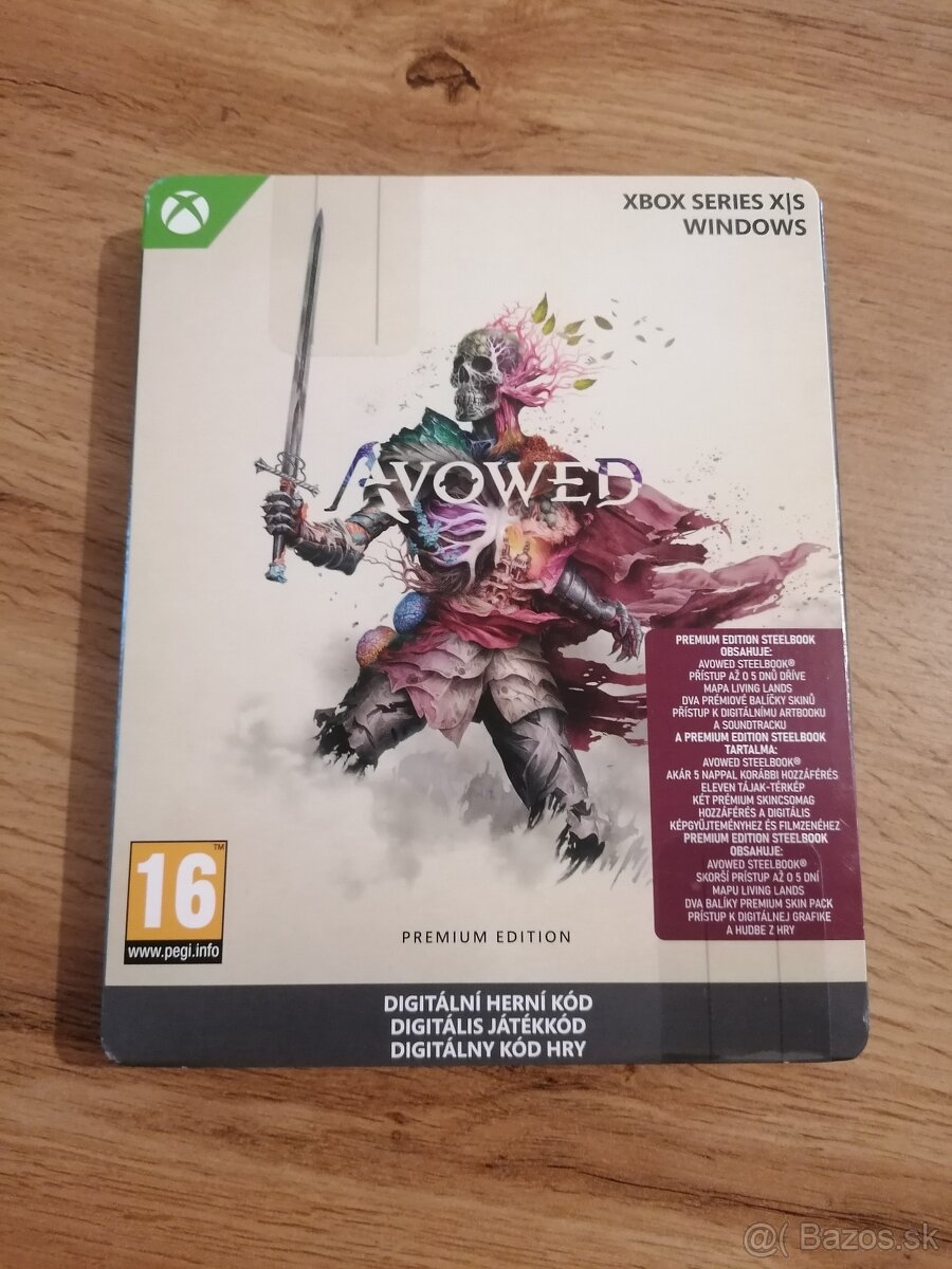 Avowed Premium Edition Xbox/PC Steelbook Nové