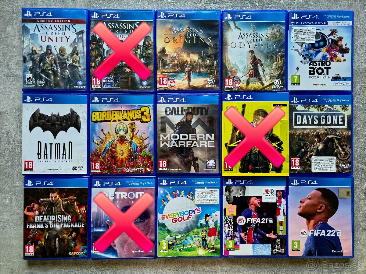 Hry na Playstation 4 (PS4) / Playstation 5 (PS5) - Rožňava