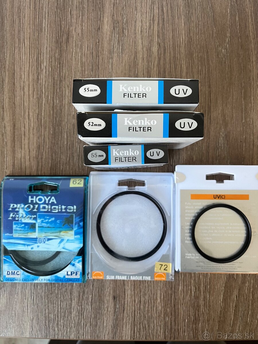 UV filter 52, 55, 58, 62, 72, …