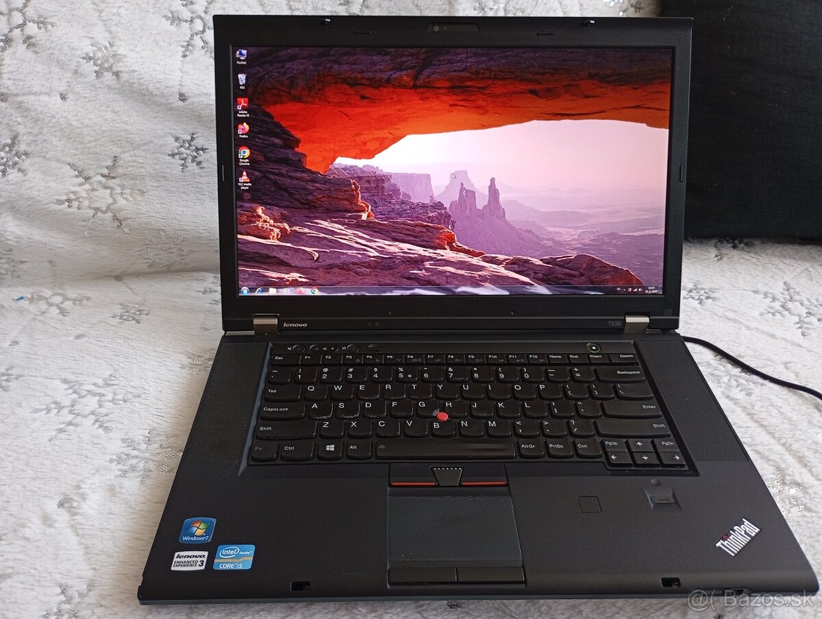 predám Lenovo thinkpad T530 , Intel i5 , 4gb ram , Windows 7