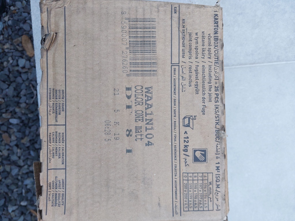 Dlažba RAKO System WAA1N104 obkladačka biela 20x20 cm