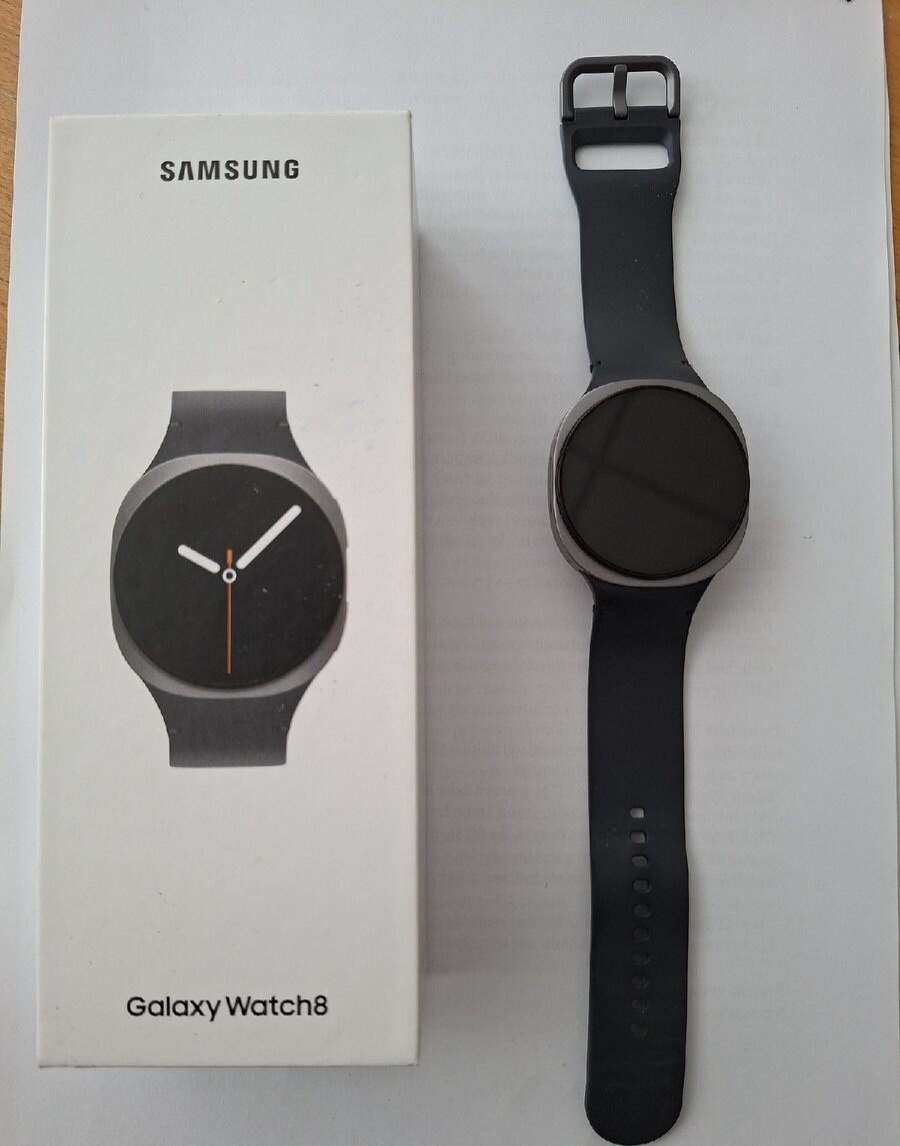 Samsung galaxy watch 8,40 mm Graphite.
