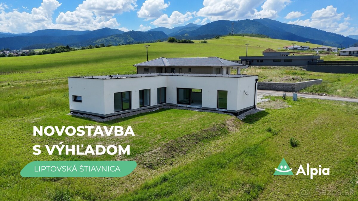 Novostavba rodinného domu v Liptovskej Štiavnici