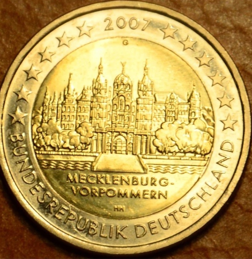 2€ minca Meklenbursko-predpomoransko
