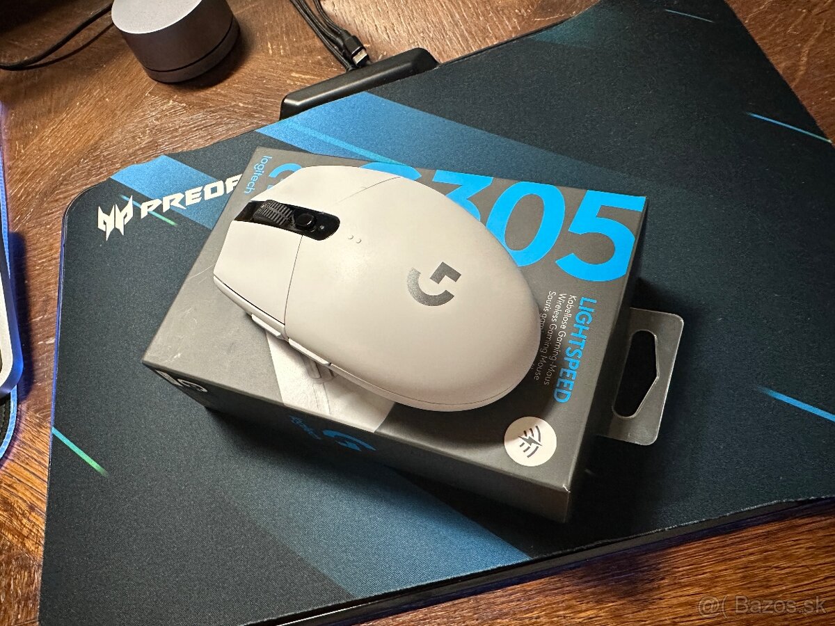 Logitech G305 biela