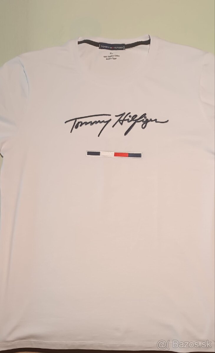 Predám biele tričko Tommy Hilfiger