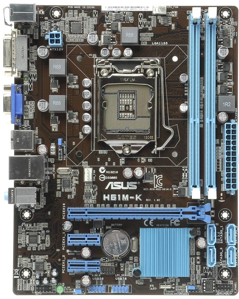 ASUS H61M-K