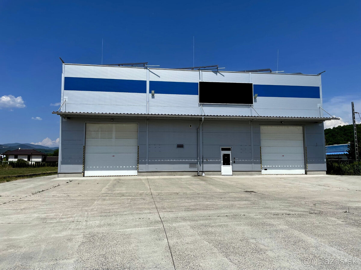 Prenájom modernej výrobno skladovej haly o ploche 1346m² v o