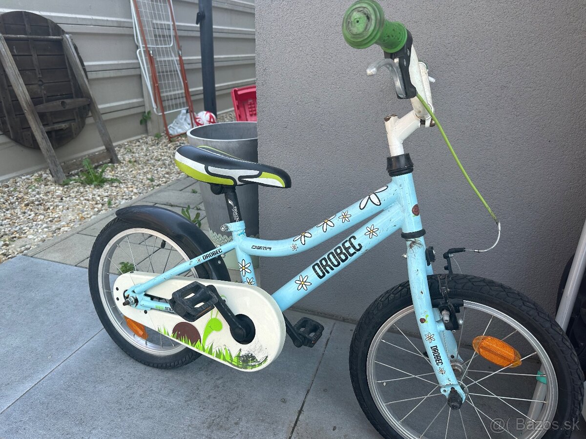 Detsky bicykel doma pre 4-6rocne dieťa