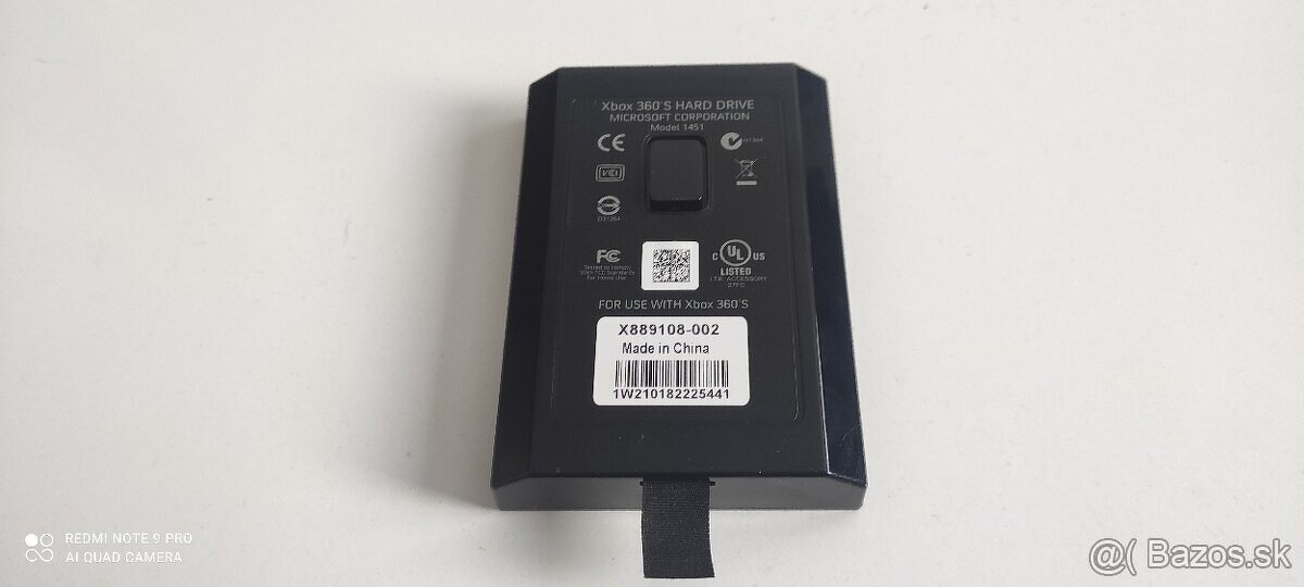 Original harddisk 500gb (xbox360 slim)