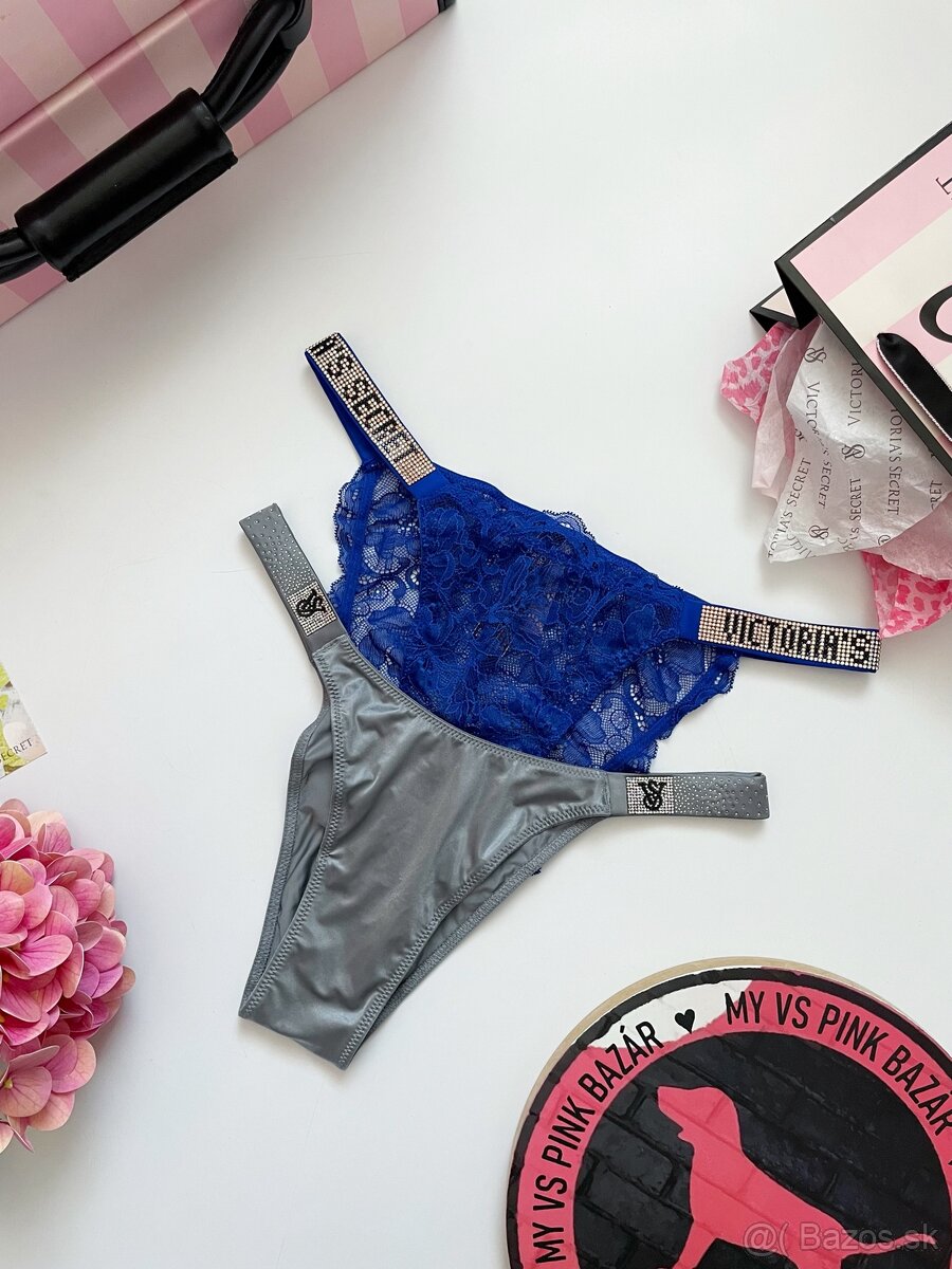 Victoria’s Secret shine strap brazilky nohavičky S
