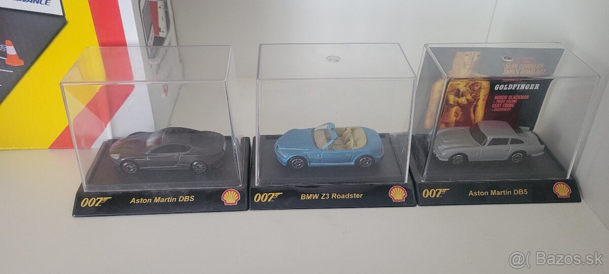Predam James Bond 007 Shell modely aut 1:64