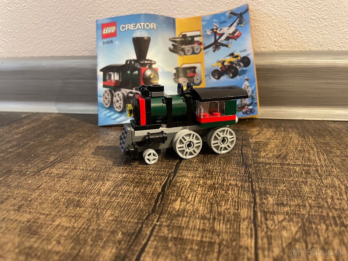 LEGO Creator 31015 – Emerald Express (3v1 vlak)