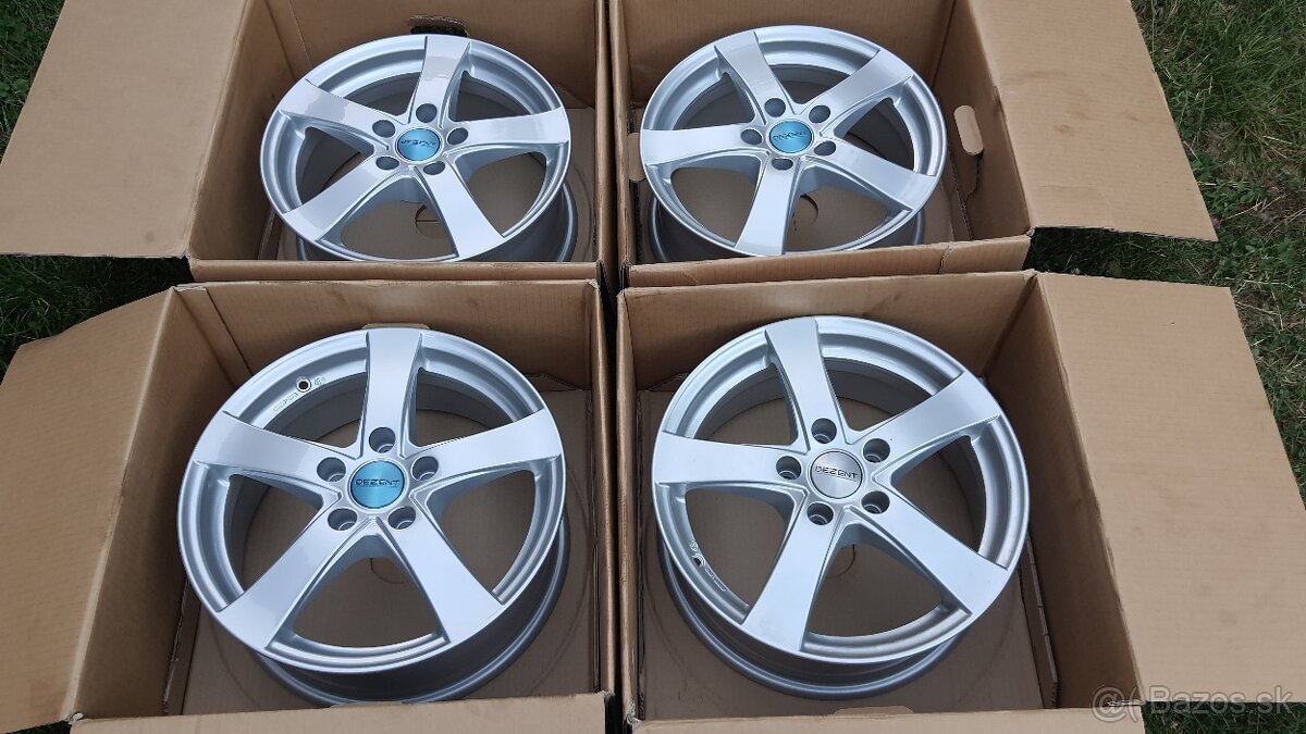 Elektrony R16 5x112 DEZENT SKODA,VW,AUDI,SEAT
