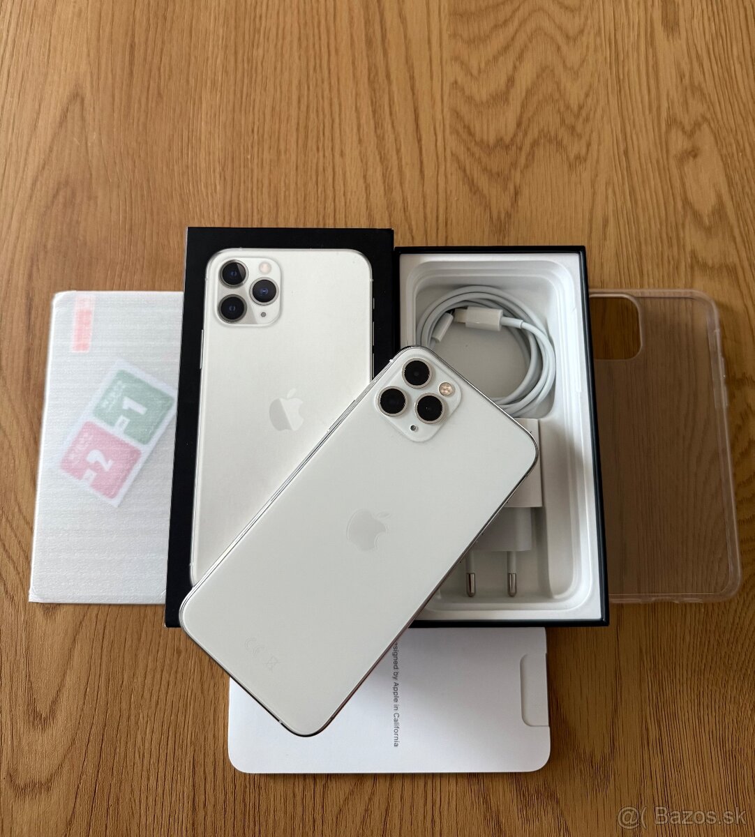 Iphone 11 Pro 64 gb Silver - komplet príslušenstvo, záruka