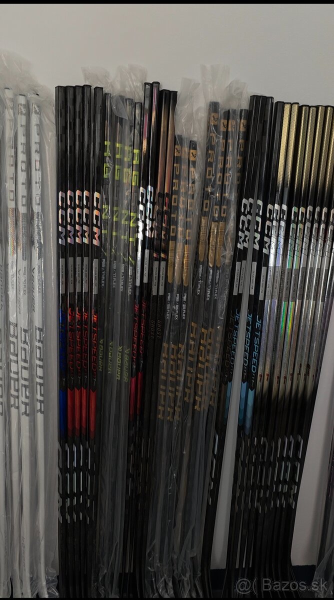 Hokejky BAUER a CCM