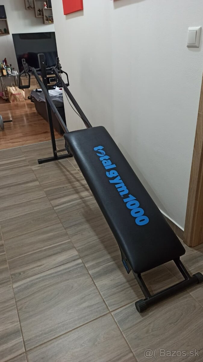 posilovaci pristroj"total gym 1000"