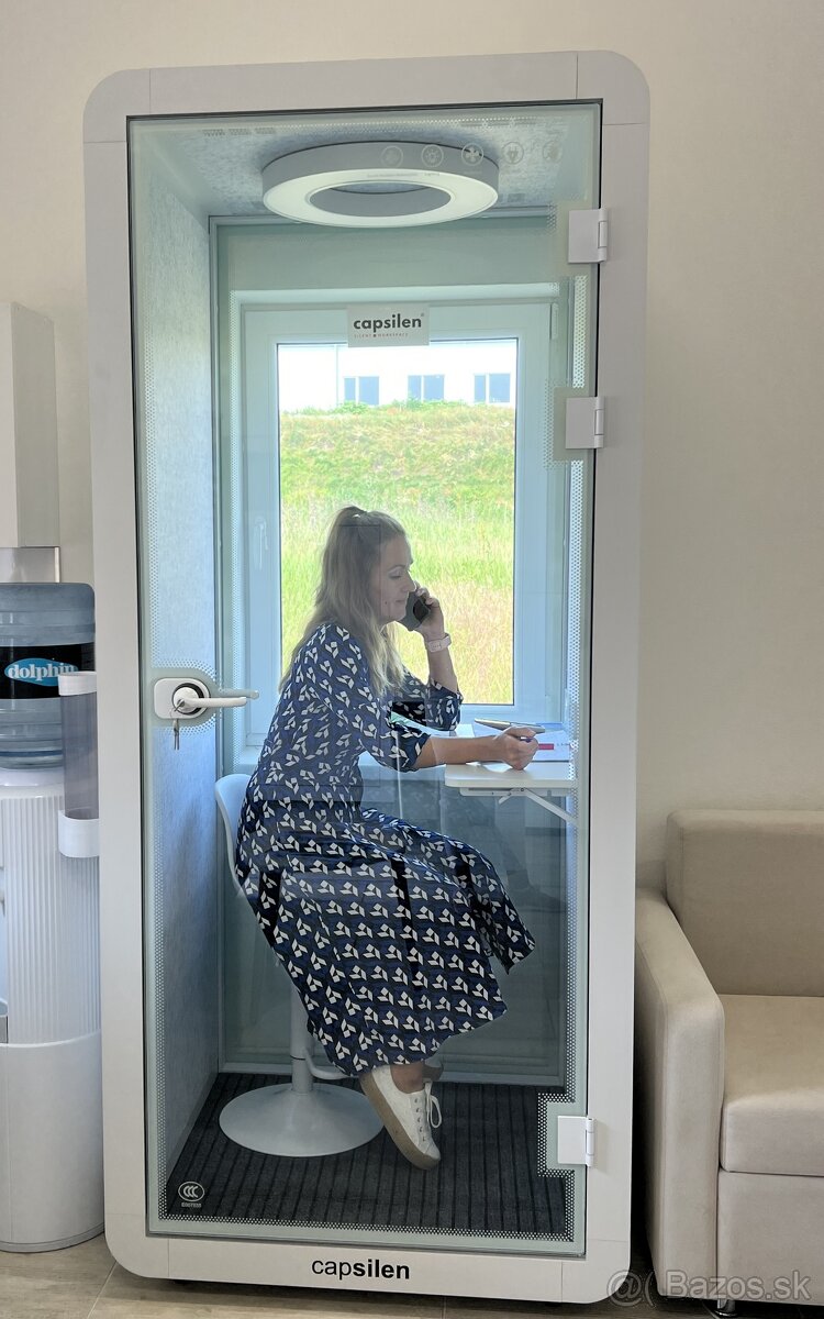 Silent box - odzvučnená kabína, kancelária, capsilen