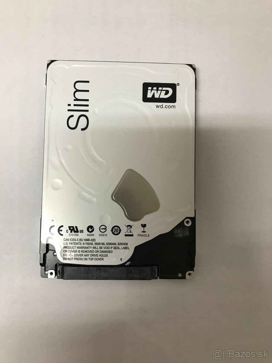 Hdd disk WD-Blue 1TB sata 2,5" slim-7mm.