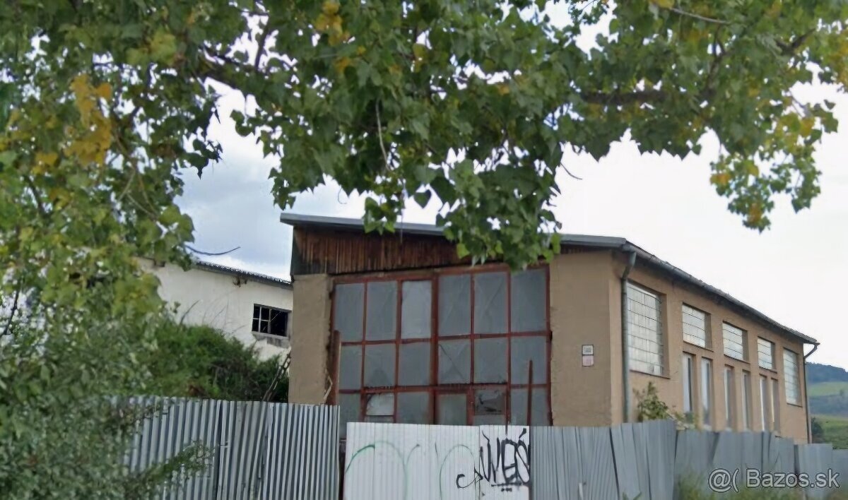 Predám dielňu a skladový priestor