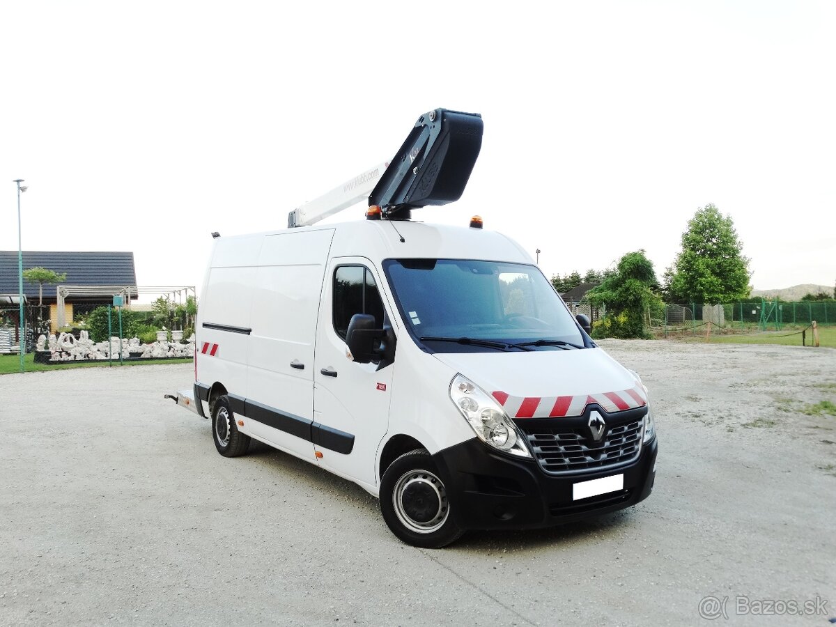 Renault Master L2H2 2.3 dci plošina 12,5m - ročník 2019