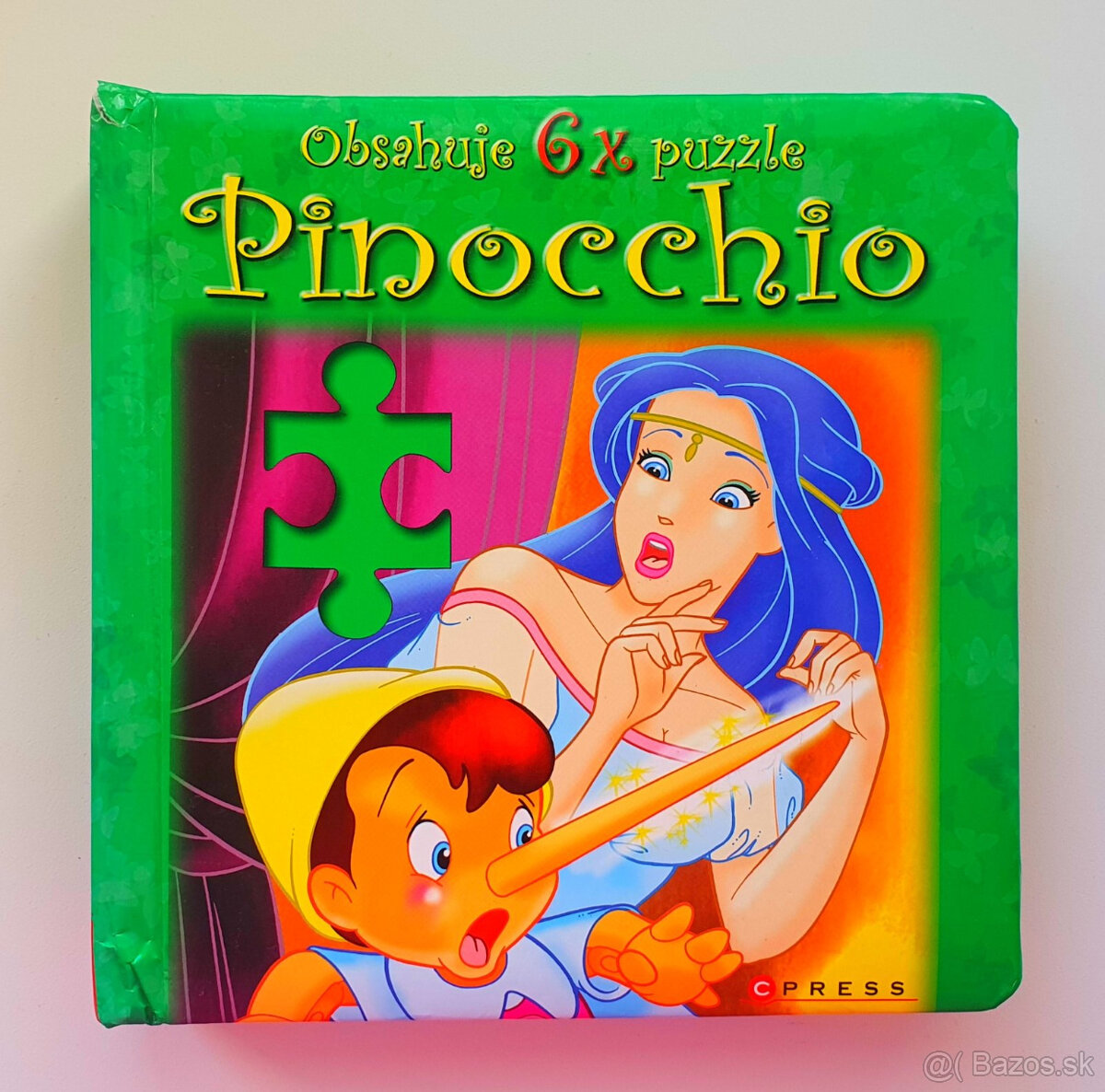 Pinocchio. Kniha z puzzle.