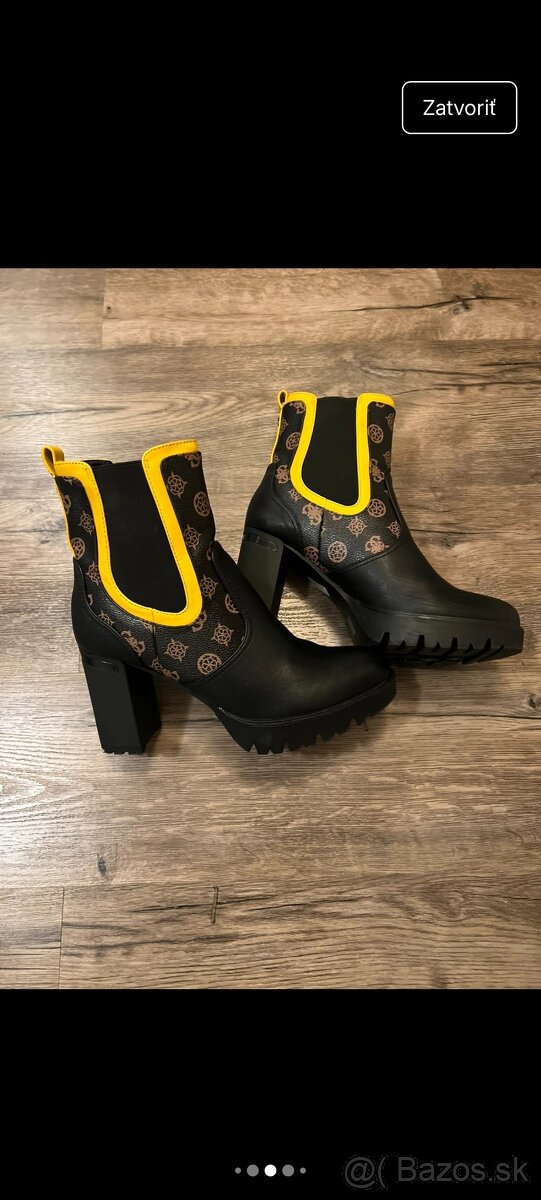 Kotnikove čižmy zn. Guess č. 39/Nový tovar