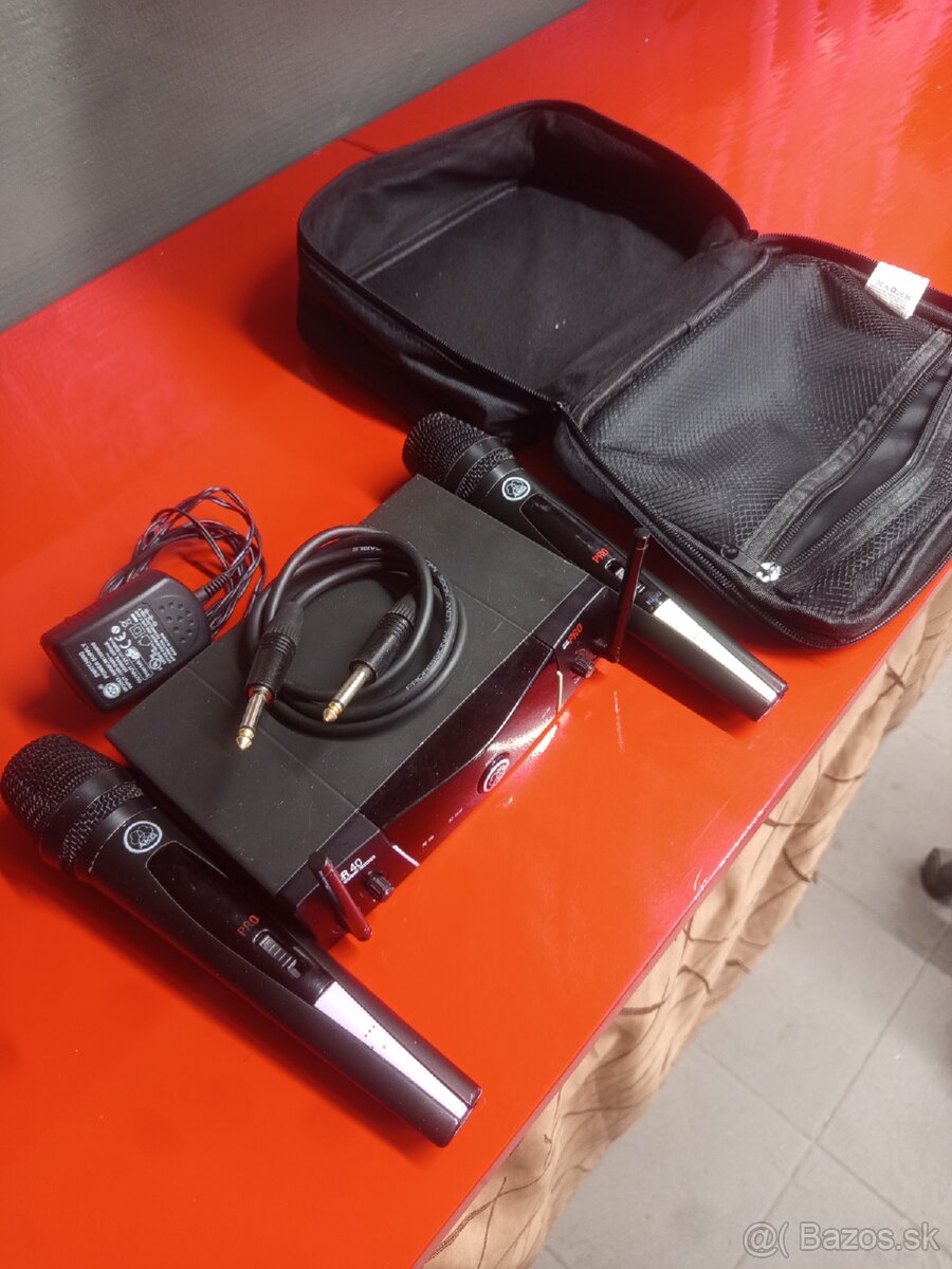 Predám mikrofóny AKG. SR-40 PRO