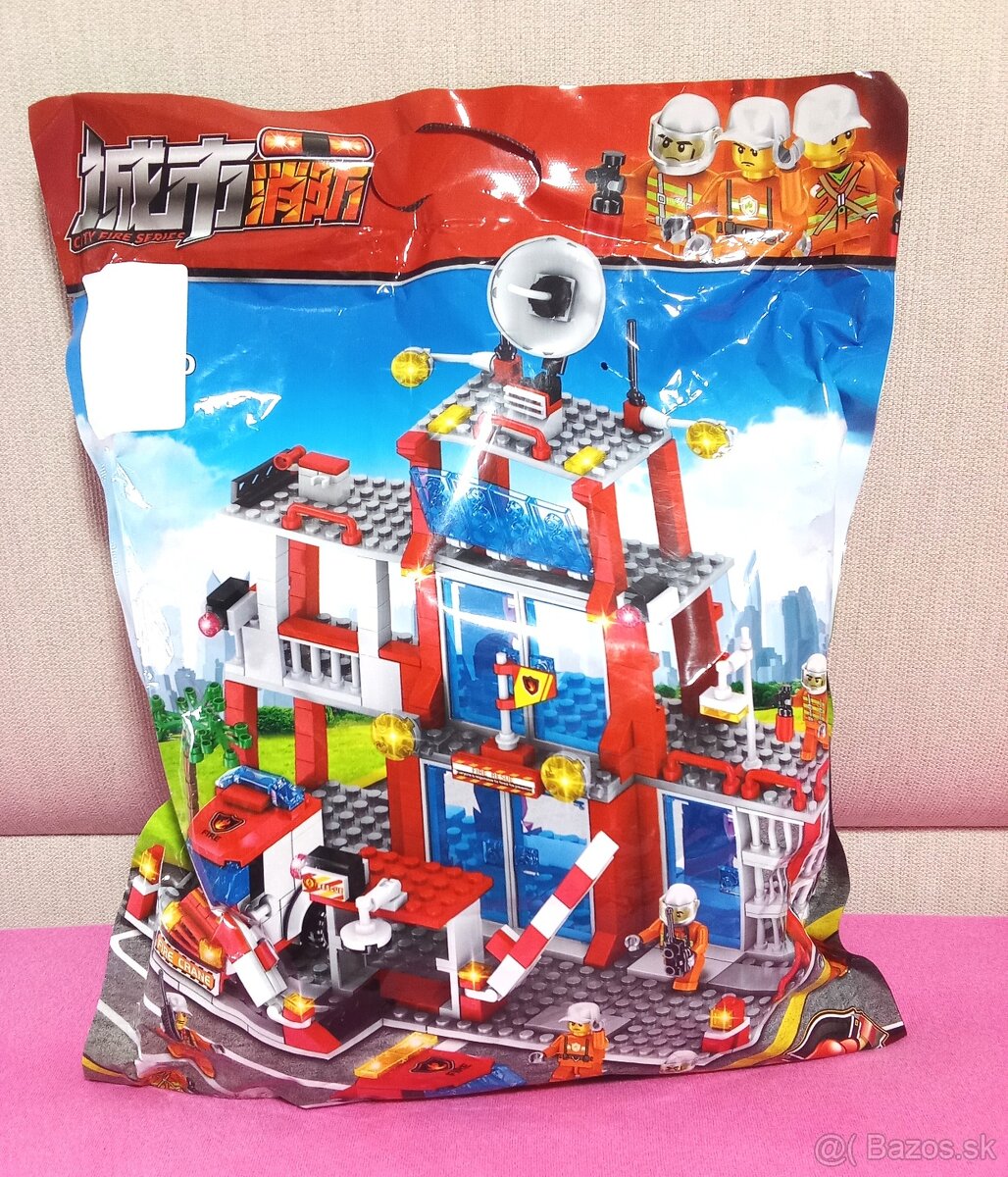 veľká stavebnica požiarnici