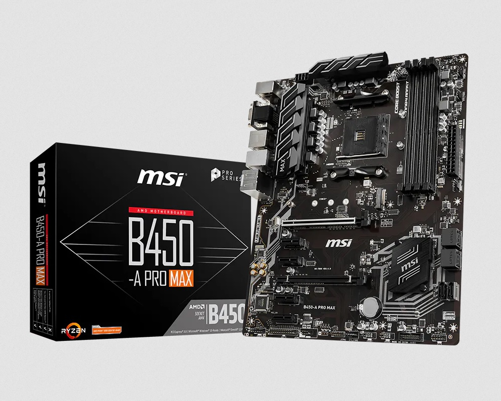 Herná doska MSI B450-A PRO MAX | Socket AM4