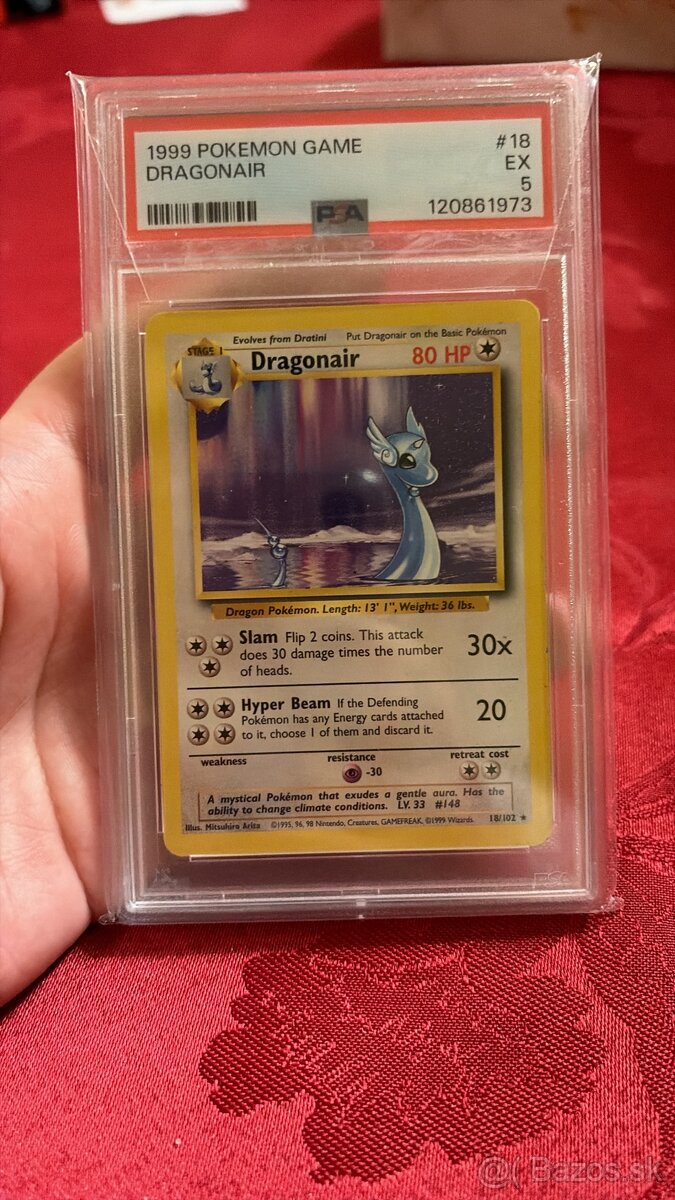 PSA Pokemon Dragonair