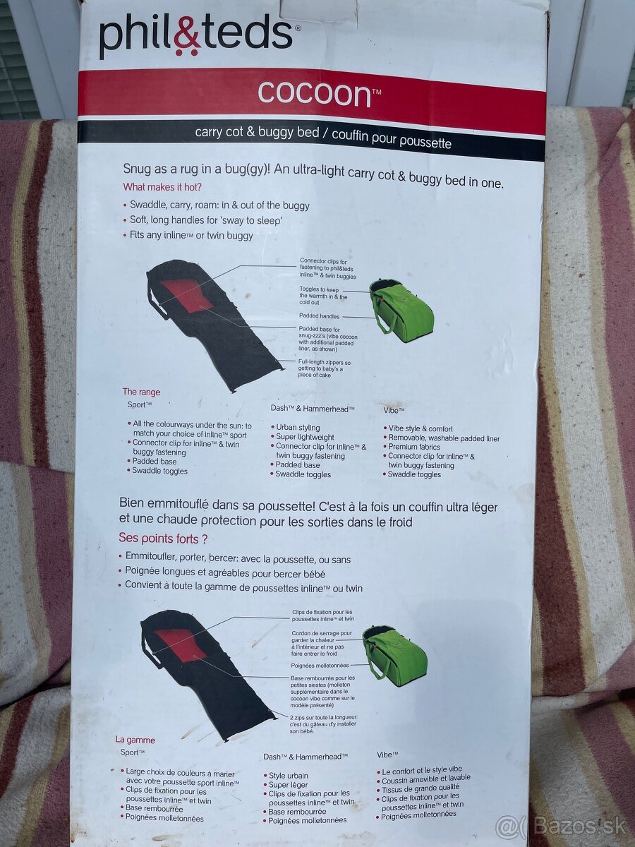nosič vanička pre bábätko