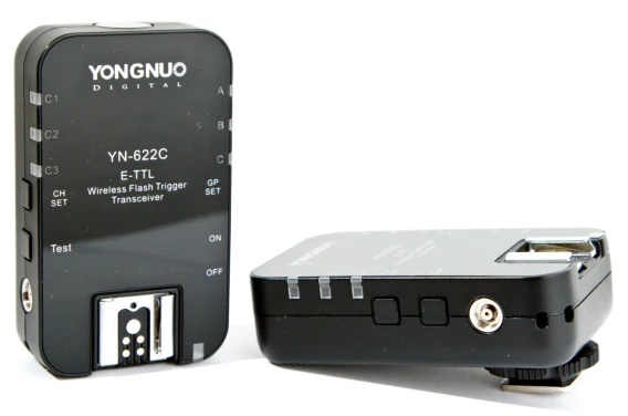 Yongnuo YN-622C, 2-dielna sada (Canon)