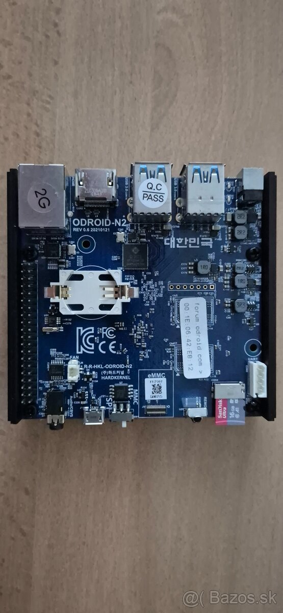 Odroid N2 2GB + microSD a zdroj