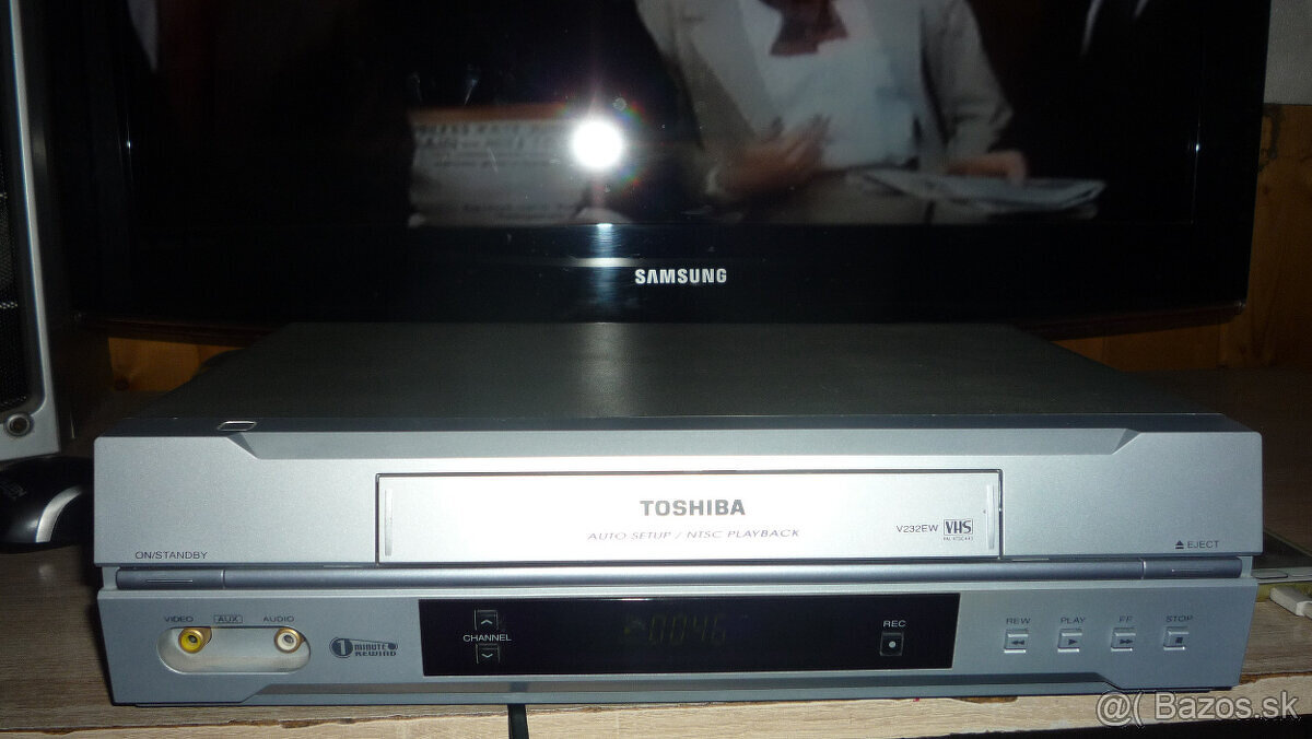 Predam TOSHIBA VHS Video Recorder zachovalom stav