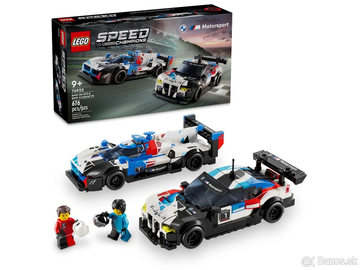 BMW M4 GT3 a BMW M Hybrid V8 Lego 76922