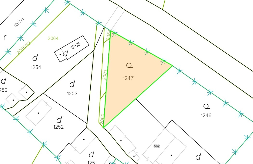 Stavebný pozemok pri potoku - 272m2