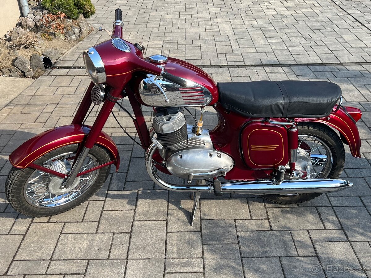 JAWA 350-360 Panelka + EU TP na prihlásenie