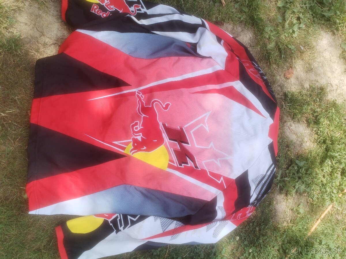 Motocross dres Kini veľkosť písaná Xxl sedí na L/xl