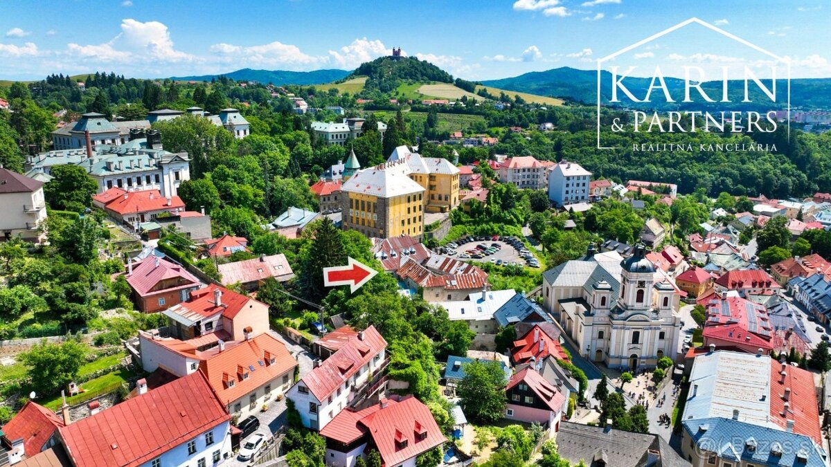 V centre B. Štiavnice pripravujeme na predaj podkrovné byty